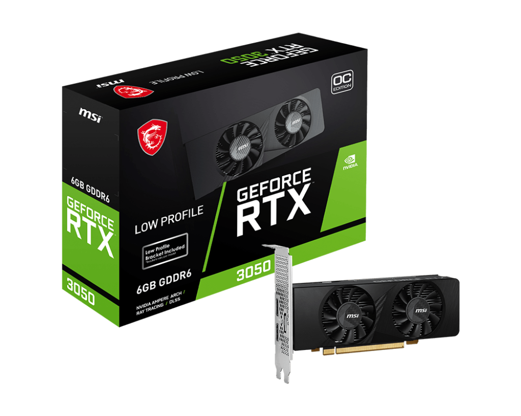 TARJETA DE VIDEO MSI RTX 3050 VENTUS 2X OC 6GB