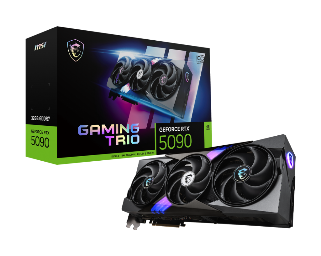 TARJETA DE VIDEO MSI RTX 5090 GAMING TRIO OC 32GB