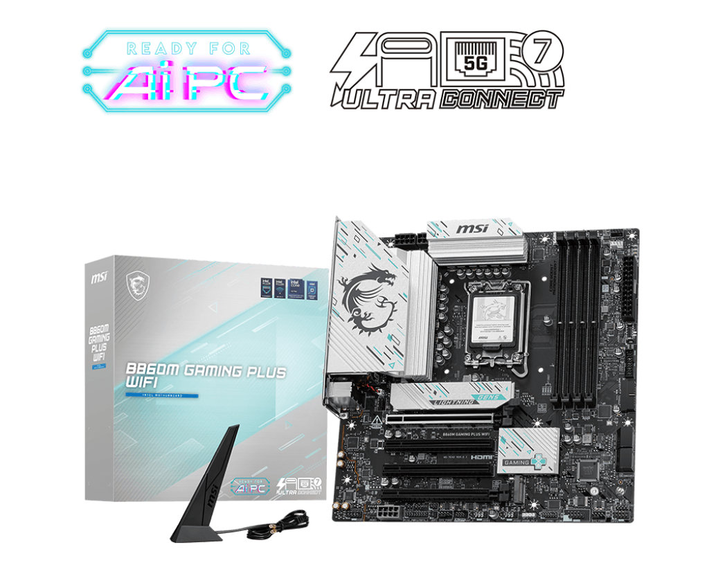 BOARD MSI B860M GAMING PLUS WIFI