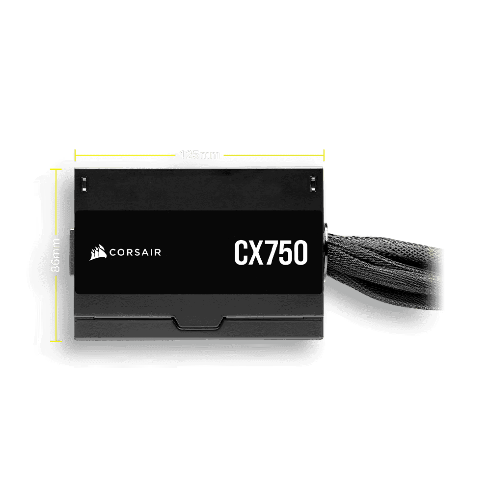 FUENTE DE PODER CORSAIR CX750 80 PLUS BRONZE