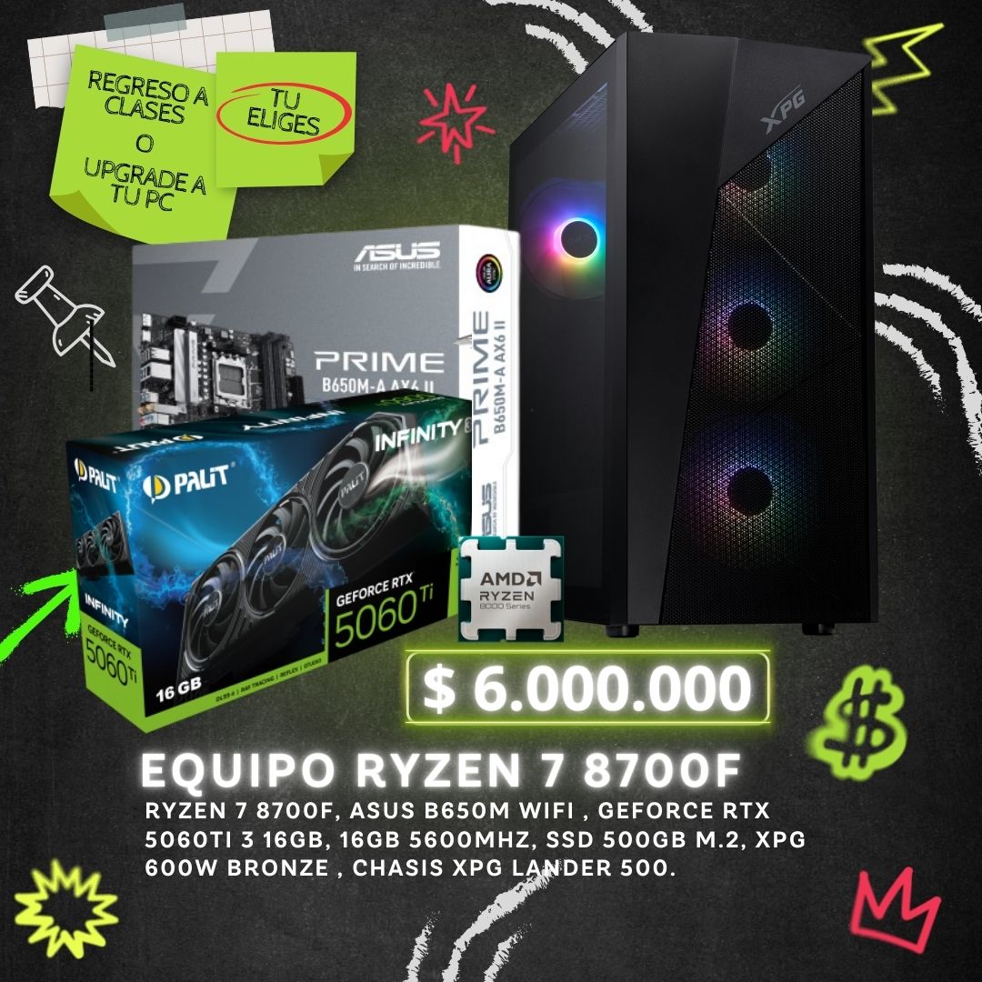 EQUIPO RYZEN 7 8700F