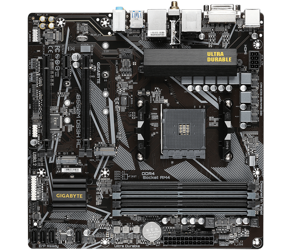 BOARD GIGABYTE B550M DS3H AC