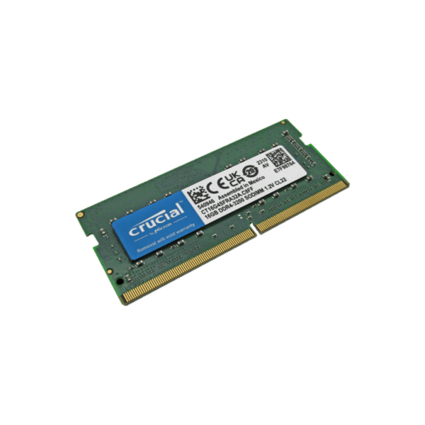 MEMORIA RAM CRUCIAL 16GB 3200MHZ