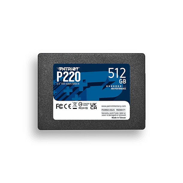 SSD PATRIOT P220 512GB SATA