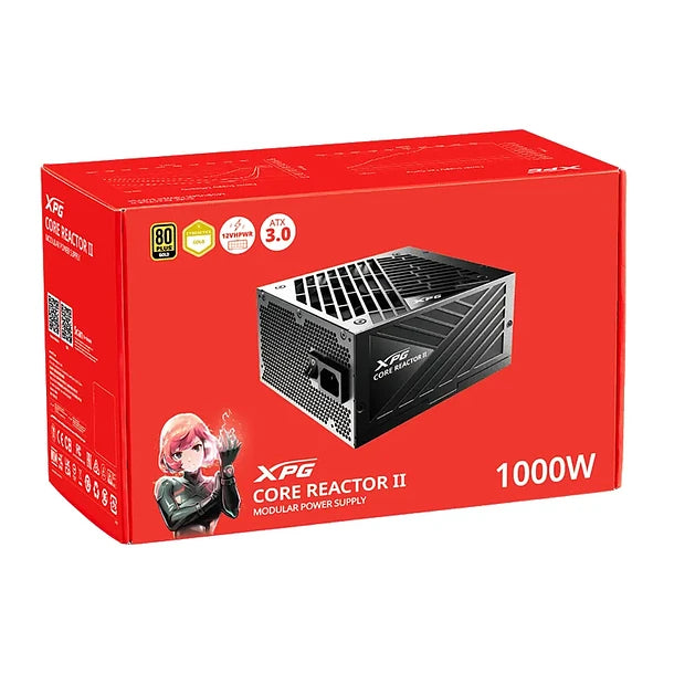 FUENTE DE PODER XPG REACTOR 1000W GOLD
