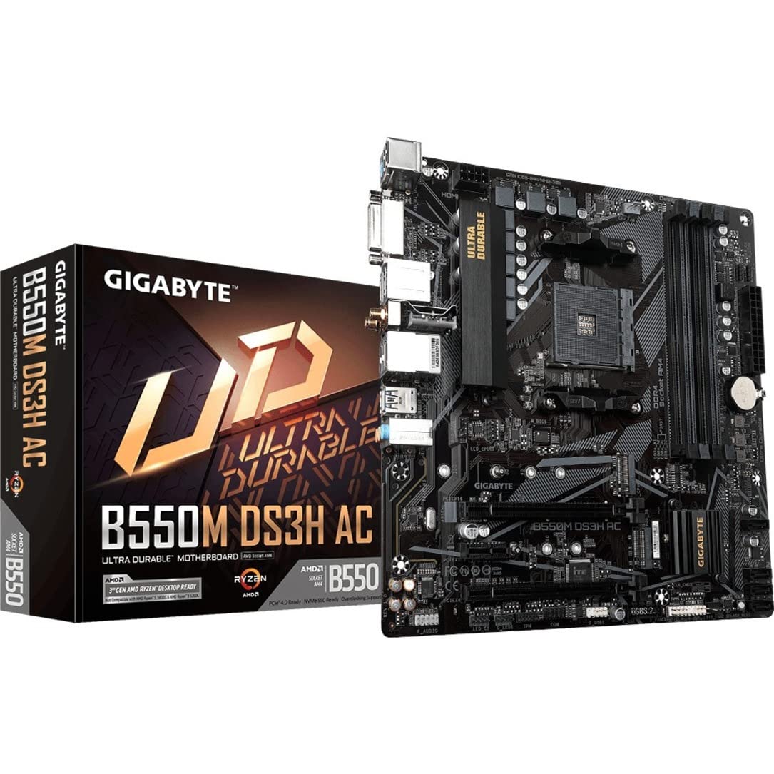BOARD GIGABYTE B550M DS3H AC