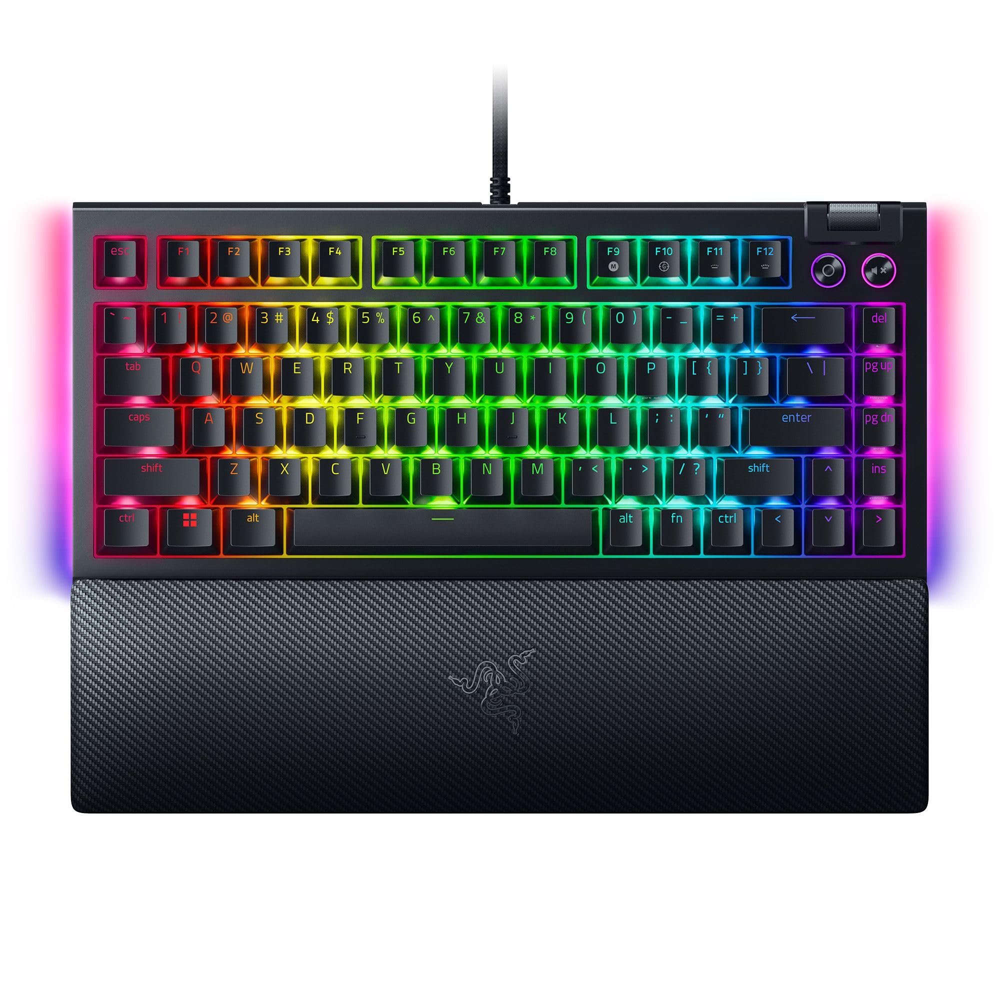 TECLADO RAZER BLACKWIDOW V4 75% MÉCANICO