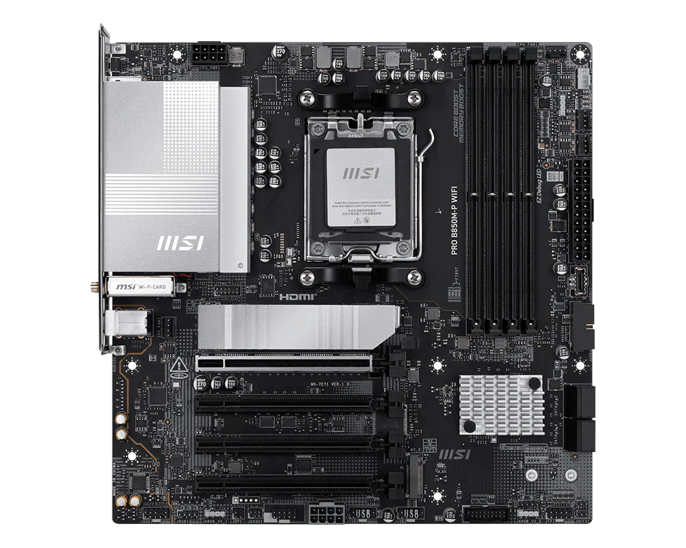 BOARD MSI PRO B850M-P WIFI