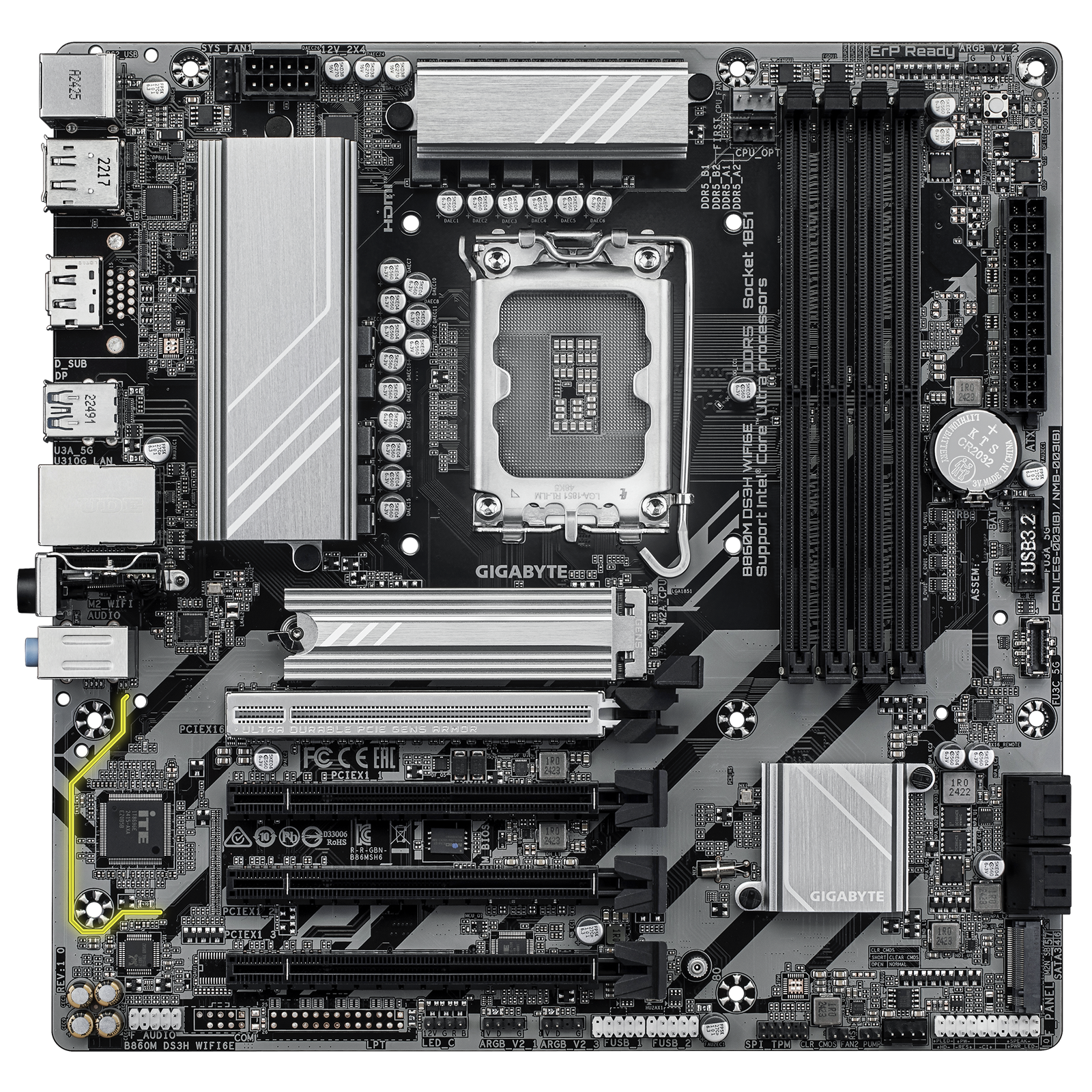 BOARD GIGABYTE B860M DS3H WIFI6