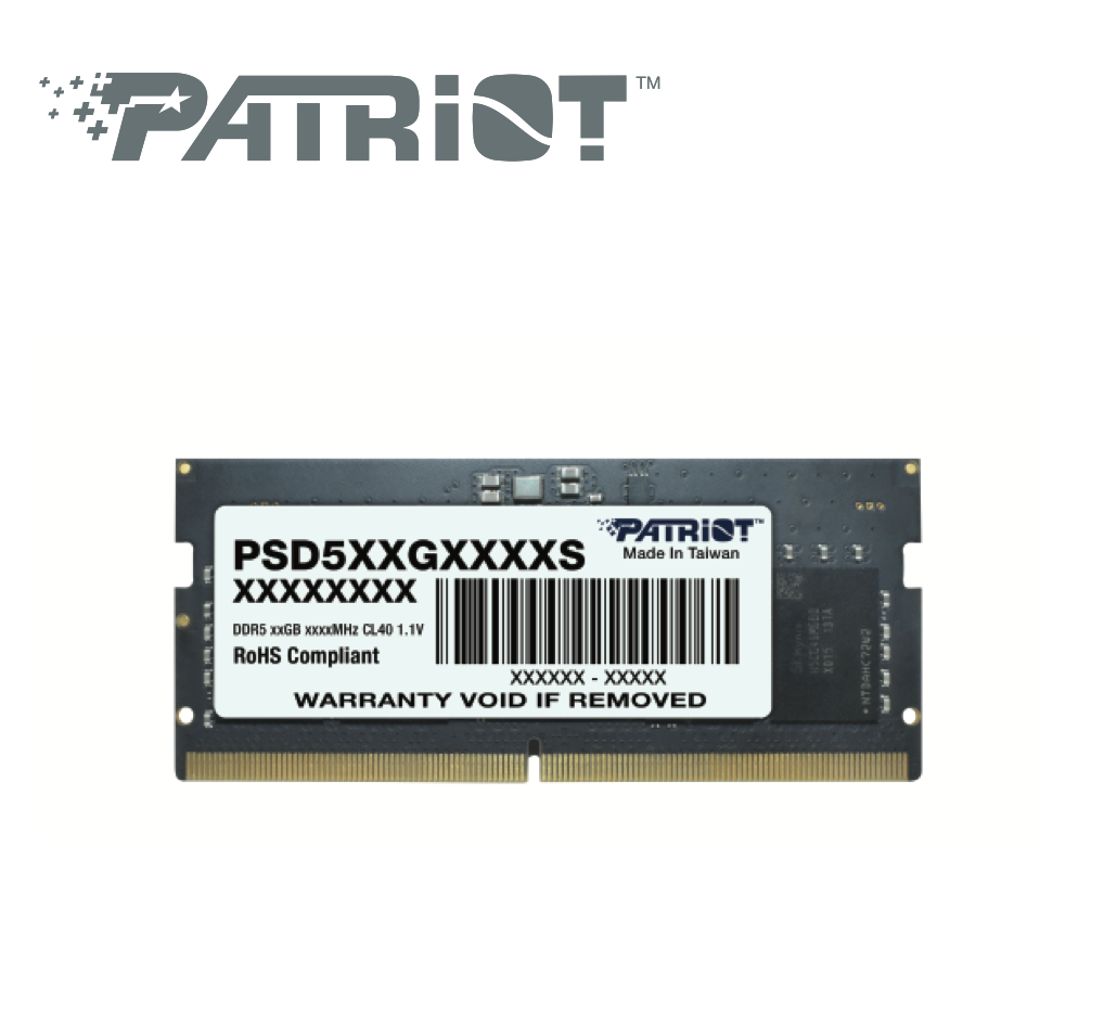 MEMORIA RAM PATRIOT PORTATIL 32GB 5600MTs DDR5
