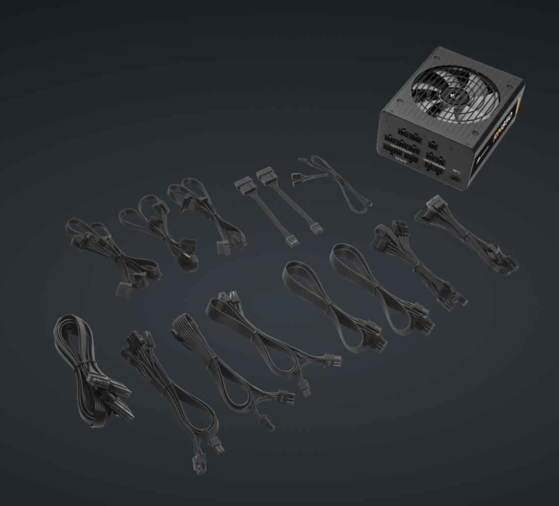 FUENTE DE PODER CORSAIR RM850 80 PLUS GOLD