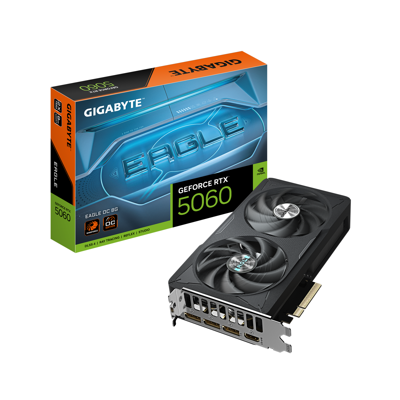 TARJETA DE VIDEO GIGABYTE RTX 5060 EAGLE OC 8GB
