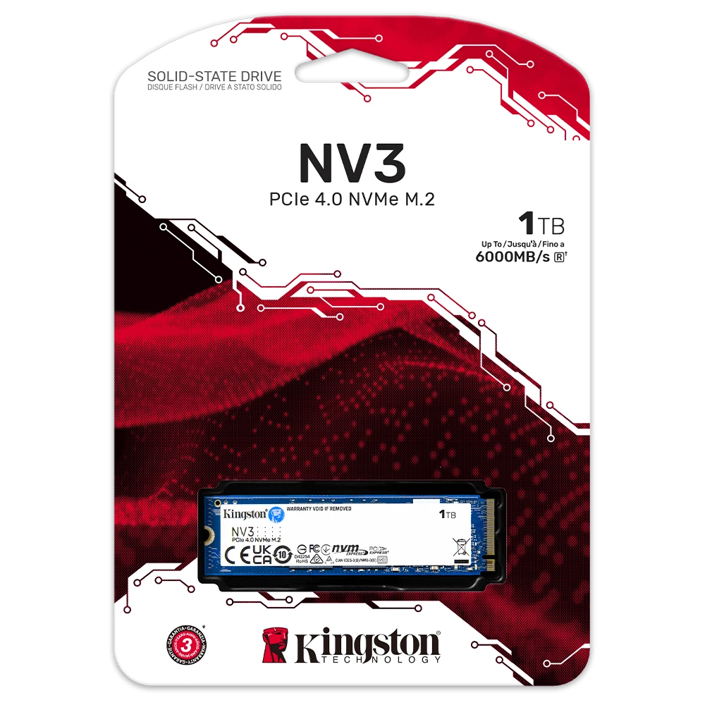 SSD KINGSTON 6000MBs NVMe 1T