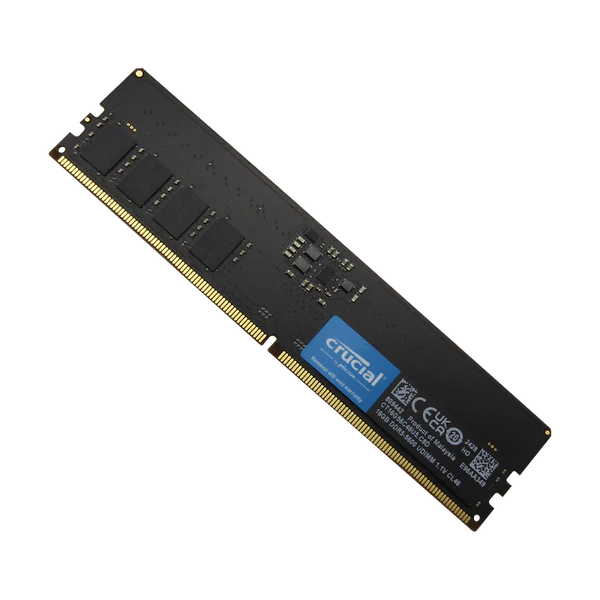 MEMORIA RAM CRUCIAL 16GB 5600MHZ DDR5 SIN BLINDAJE