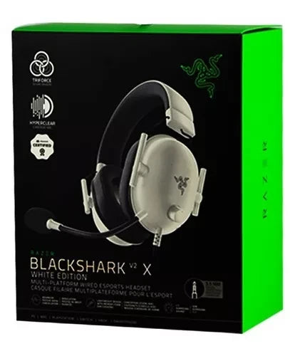 DIADEMA RAZER BLACKSHARK V2X WHITE