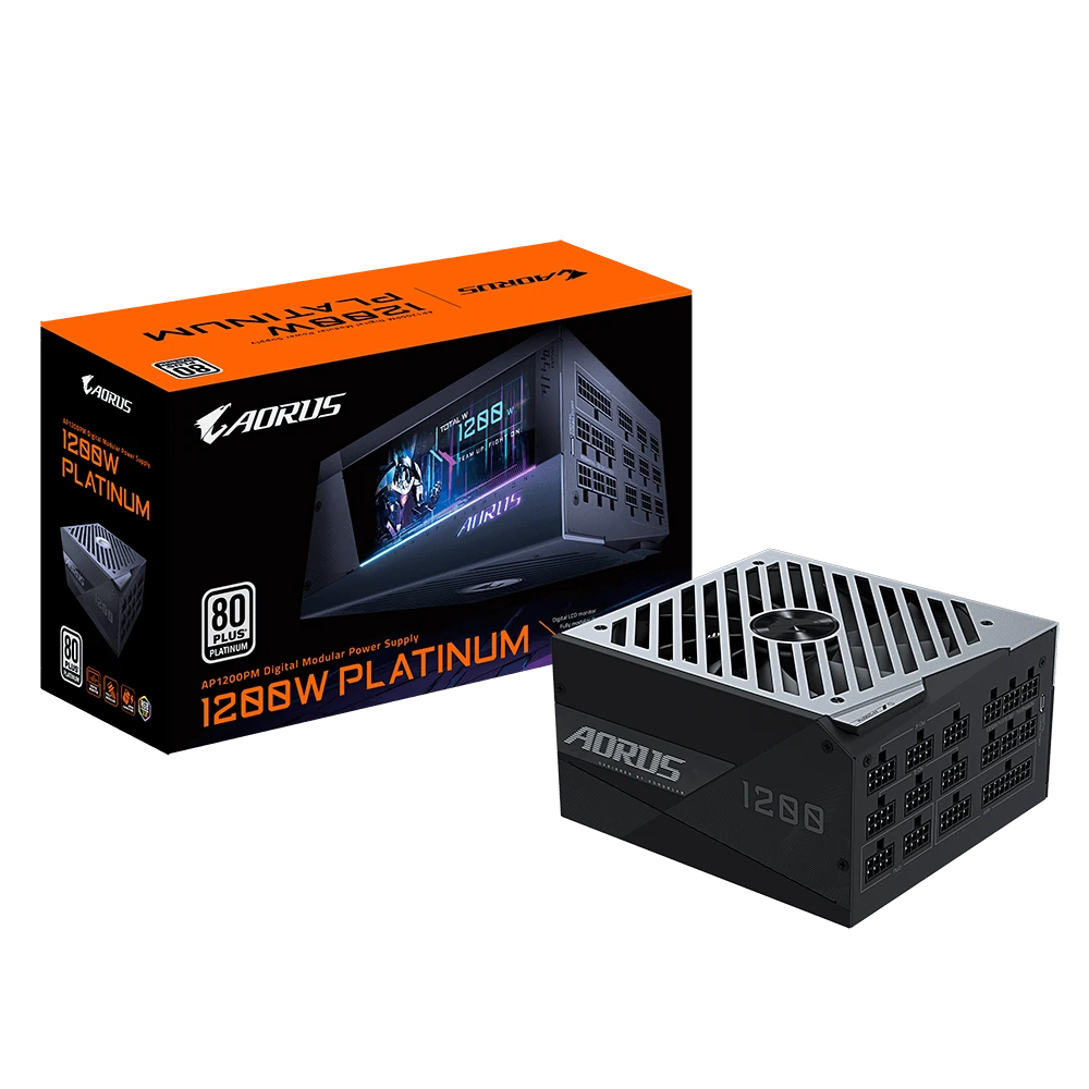 FUENTE DE PODER AORUS 1200W 80 PLUS PLATINUM MODULAR