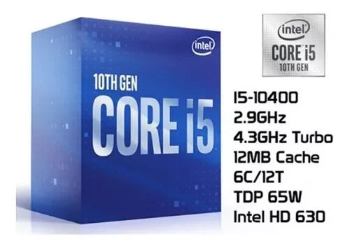 PROCESADOR INTEL CORE i5 10400 2.9GHZ 10TH GEN