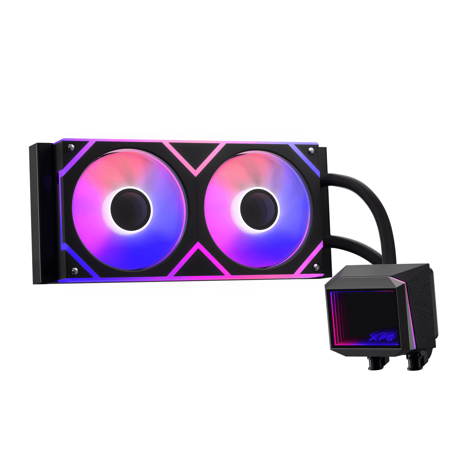 REFRIGERACION LIQUIDA XPG LEVANTE II 240 NEGRA