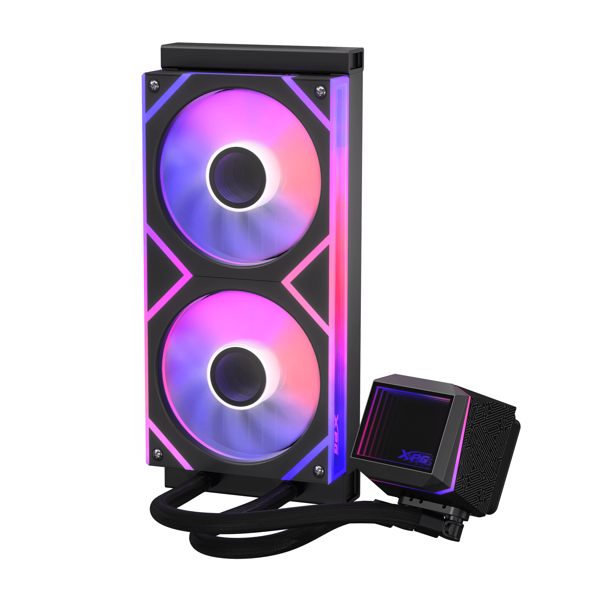 REFRIGERACION LIQUIDA XPG LEVANTE II 240 NEGRA