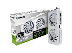 TARJETA DE VIDEO PALIT RTX 5060Ti WHITE OC 16GB
