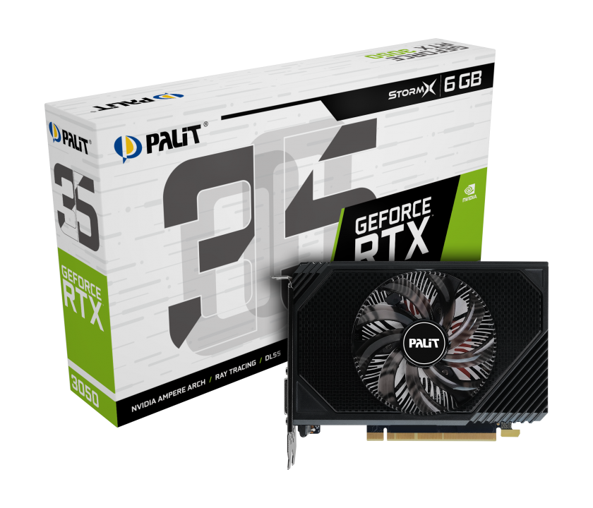 TARJETA DE VIDEO PALIT RTX 3050 STORM X 6GB