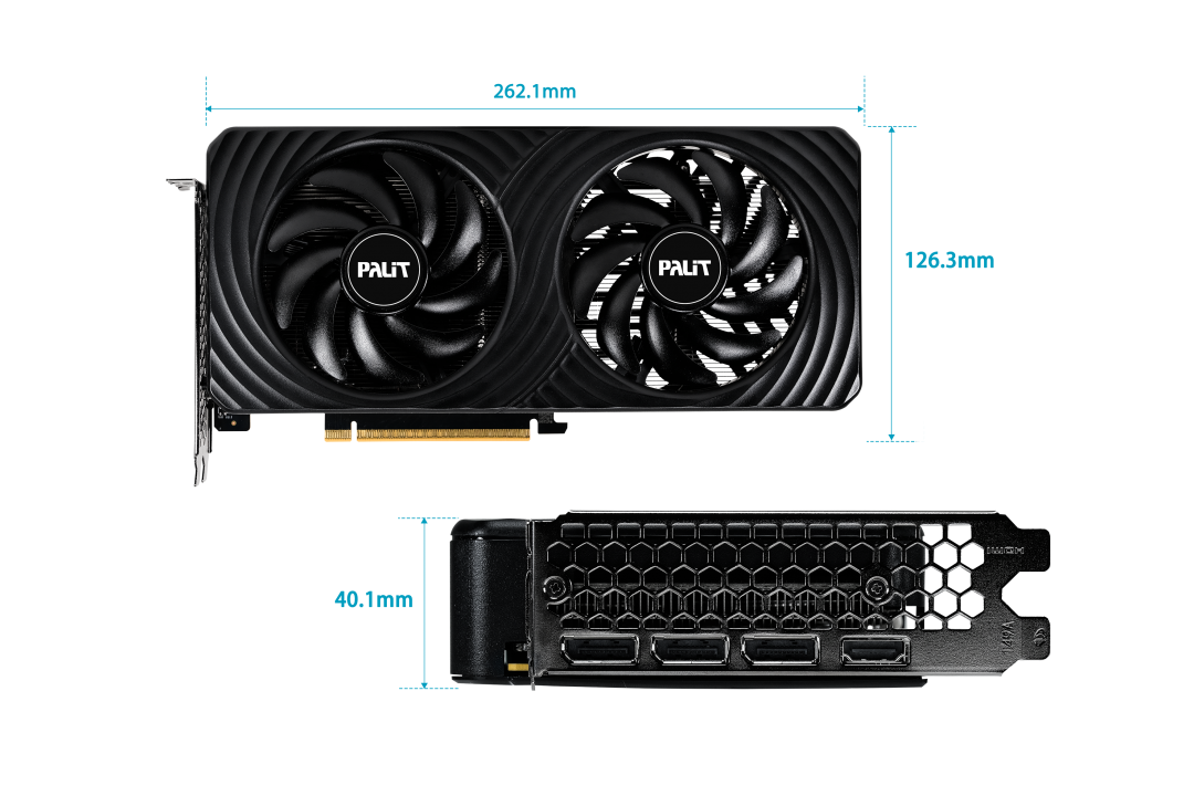 TARJETA DE VIDEO PALIT RTX 5050 DUAL 8GB
