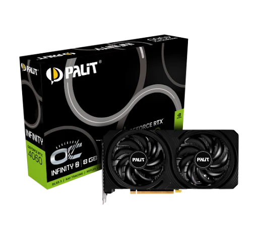 TARJETA DE VIDEO PALIT RTX 4060 INFINITY 8GB