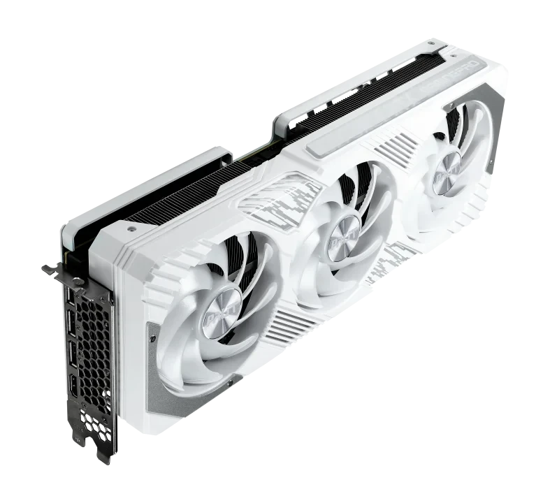 TARJETA DE VIDEO PALIT RTX 4070 TI GAMINGPRO WHITE OC 12GB