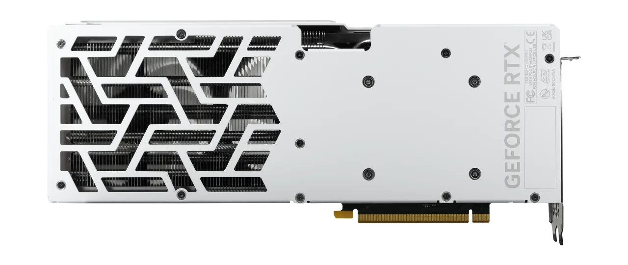 TARJETA DE VIDEO PALIT RTX 4070 TI GAMINGPRO WHITE OC 12GB