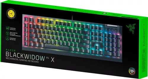 TECLADO RAZER BLACKWIDOW V4X NEGRO